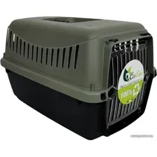 Переноска MP Bergamo Trasportino Gipsy Eco Plastic Door 39 (серый)