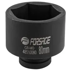 Forsage - Торцевая головка, ударная, глубокая,80мм,1", 6гр. / F-48510080