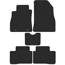 Комплект ковриков для авто Alicosta Nissan Juke (suv / YF15) 2011 - 2020 (черный, ромб)