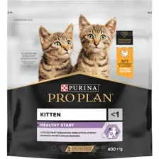 Корм для котят Pro Plan Original Kitten OptiStart, курица, 400 г