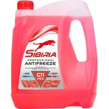 Антифриз Sibiria Красный G11 / 800163 (5кг)