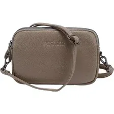 Женская сумка Poshete 886-60061-LCF (кофе)