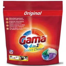 Капсулы для стирки Gama Универсальный 4 в 1 Smart Choice 30 шт