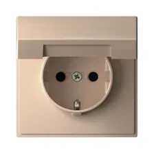 Розетка Systeme (Schneider) Electric ArtGallery GAL001246S (песочный)