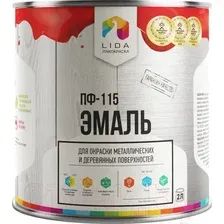 Эмаль Lida ПФ-115 (2кг, бежевый)