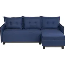 Угловой диван Mio Tesoro Туули (Malmo 79 Blue)