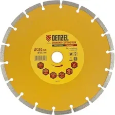 Отрезной диск алмазный  Denzel 73104