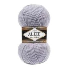 Пряжа для вязания Alize Lanagold 200 (240м, светло-серый)