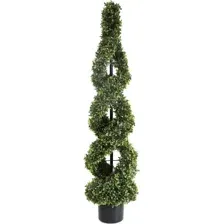 Искусственное растение Merry Bear Home Decor Самшит спиралевидный в горшке AQ10115