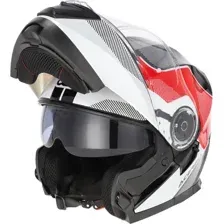 Мотошлем Acerbis Serel 22-06 / 0025201.239.068 (XL, белый/красный)