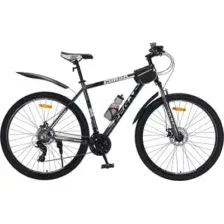 Велосипед PEGAS Corsa 27.5 (17, черный/белый, разобранный, в коробке)