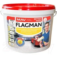 Лак MAV Flagman Bettex Aqua (11л, бесцветный полуглянцевый)