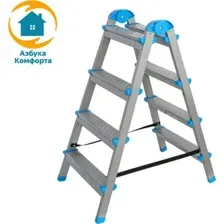 Лестница-стремянка AZK TwoSide Pro LDTH-02.04 (4 ступени)