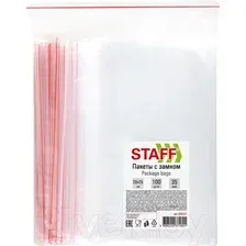 Пакеты фасовочные Staff Zip Lock 608167 (100 шт)