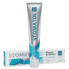 Паста зубная профилактическая STOMATOL Hyaluron 100г. Зубная паста для увлажнения слизистой полости рта.