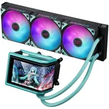 Система жидкостного охлаждения для процессора ASUS ROG RYUO IV 360 ARGB Hatsune Miku Edition