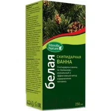 Эмульсия для ванны Mirrolla Скипидарная (250мл, белый)