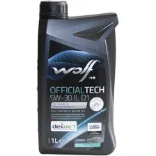 Моторное масло Wolf OfficialTech 5W-30 IL D1 1л