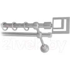 Карниз для штор Lm Decor Квадро 179 2р вито (сатин, 1.8м)