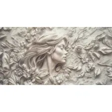 Фотообои листовые Citydecor Барельеф 3D (500x260)