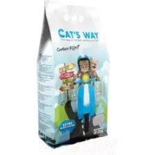 Наполнитель для туалета Cats Way Carbon Effect 10 л