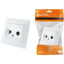 Розетка телевизионная TDM Electric Лама SQ1815-0020
