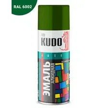 Эмаль Kudo Универсальная / KU-10082 (520мл, зеленая листва)
