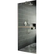 Душевая стенка MaybahGlass 195x109 MGD-708-5у (прозрачное стекло/хром матовый)