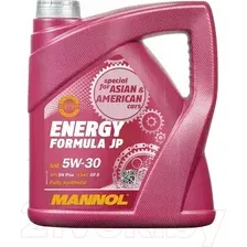 Моторное масло Mannol Energy Formula JP 5W30 SN / MN7914-4 (4л)