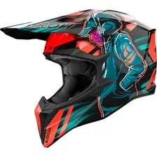 Мотошлем Airoh WRAAAP Cyber WRC32-XL (XL, оранжевый глянец)