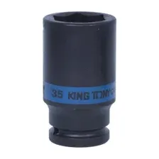 Головка торцевая ударная глубокая шестигранная 3/4 35 мм KING TONY 643535M