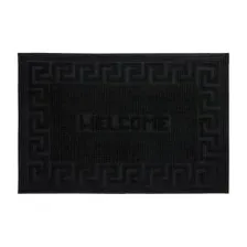 Коврик VORTEX "Welcome" 40x60 см. черный