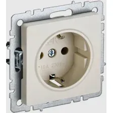 Розетка IEK Brite РС14-1-0-БрКр