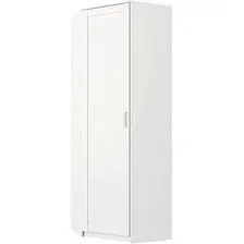 Шкаф распашной Anrex Skagen угловой 1D (белый)