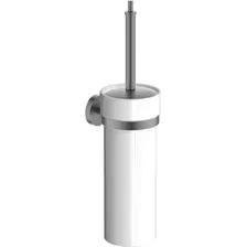 Ершик для унитаза Aquatek Бетта AQ4610BGM (оружейная сталь)