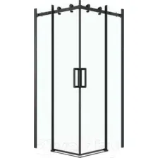 Душевой уголок Grossman Classic 90x90x195 300.K33.04.9090.21.00 (черный матовый/прозрачное стекло)