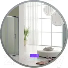 Пекам Зеркало Ring 80x80 ring-80x80MP (с подсветкой, с многофункциональной панелью, подогревом)