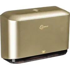 Диспенсер для бумажных полотенец Saniteco M-5859-G (золото)