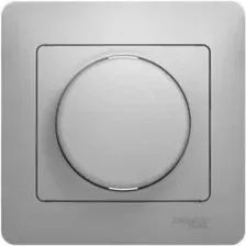 Светорегулятор (диммер) Schneider Electric Glossa GSL000334 (алюминий)