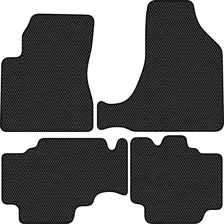Комплект ковриков для авто Alicosta Hyundai Tucson I (suv / JM) 2004 - 2009 (черный, ромб)