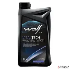 Масло моторное синтетическое - WOLF VITALTECH 5W40 B4 DIESEL, 1л (261161 / 8333903)