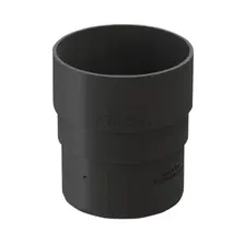 Муфта водосточная Docke Premium 85мм (графит)