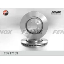 Тормозной диск FENOX TB217159 вентилируемый , передняя ось