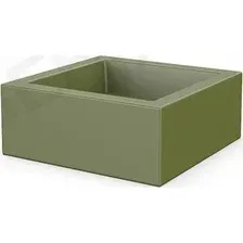 Кашпо Berkano Quarter 20 DB (темно-зеленый)
