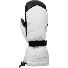 Варежки лыжные Reusch Nadia R-Tex Xt Mitten / 6231553-1101 (р-р 8, White/Black)