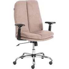 Кресло офисное Tetchair Eton-Low 3Д ткань KUB 03 (светло-коричневый)