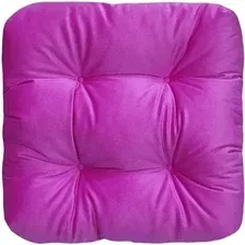 Подушка на стул MATEX Velours / 28-512 (фуксия)