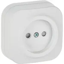Розетка IEK Glory ERH13-K01M-10 (белый матовый)
