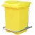 Контейнер для мусора Razak Plast с педалью 60 л (желтый)