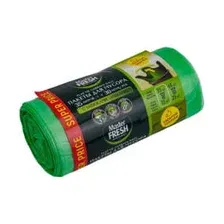Пакеты для мусора с ушками Master FRESH 35л 30шт (зеленые)